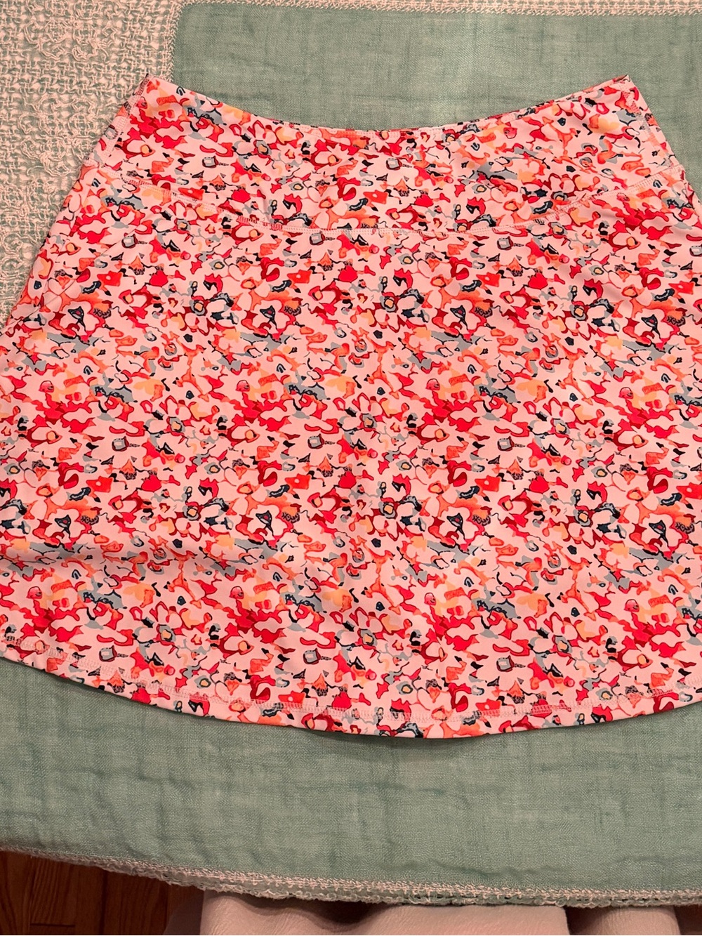 Floral A-Line Women's Tennis Skirt/Skort